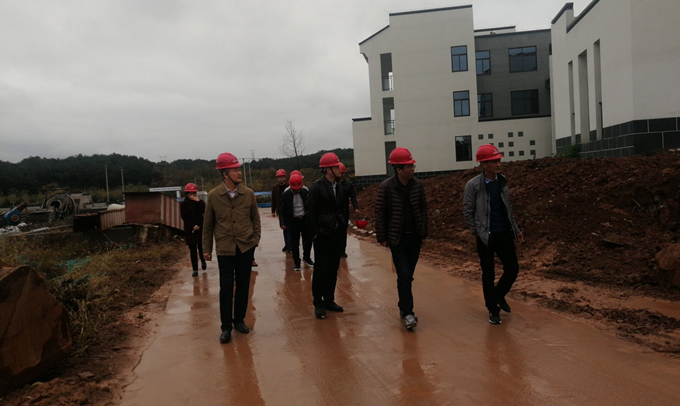 安徽交航紀(jì)委書記李楊帶隊視察黃山分公司管理項目進展情況